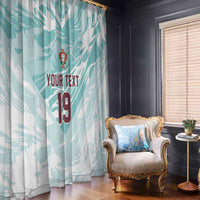 Custom World Football 2026 Portugal Window Curtain Luso Spirit Football Force
