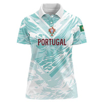 Custom World Football 2026 Portugal Women Polo Shirt Luso Spirit Football Force