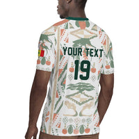Custom World Football 2026 Senegal Rugby Jersey Lions of Teranga Spirit