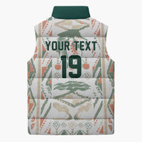 Custom World Football 2026 Senegal Sleeveless Puffer Jacket Lions of Teranga Spirit
