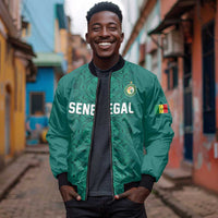 Custom World Football 2026 Senegal Bomber Jacket Pride of the African Lions