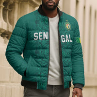 Custom World Football 2026 Senegal Bomber Puffer Jacket Pride of the African Lions