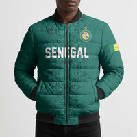 Custom World Football 2026 Senegal Bomber Puffer Jacket Pride of the African Lions