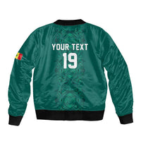 Custom World Football 2026 Senegal Sleeve Zip Bomber Jacket Pride of the African Lions