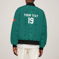 Custom World Football 2026 Senegal Sleeve Zip Bomber Jacket Pride of the African Lions