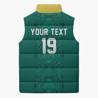 Custom World Football 2026 Senegal Sleeveless Puffer Jacket Pride of the African Lions