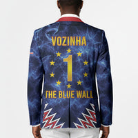 Cabo Verde Goalkeeper Vozinha Blazer The Blue Wall Legend Glory