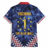 Cabo Verde Goalkeeper Vozinha Hawaiian Shirt The Blue Wall Legend Glory