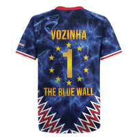 Cabo Verde Goalkeeper Vozinha Rugby Jersey The Blue Wall Legend Glory