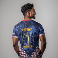 Cabo Verde Goalkeeper Vozinha T shirt The Blue Wall Legend Glory