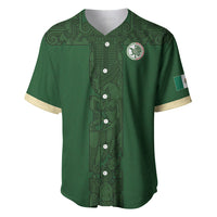 Mis Raices Mexico Football Custom Baseball Jersey Aztec Calendar Line Art