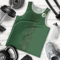 Mis Raices Mexico Football Custom Men Tank Top Aztec Calendar Line Art