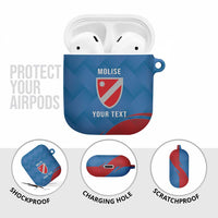 Personalized Italy Molise AirPods Case Flag Style - Wonder Print Shop