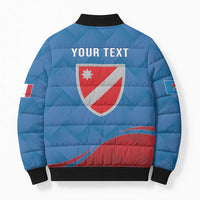 Personalized Italy Molise Bomber Puffer Jacket Flag Style - Wonder Print Shop