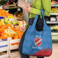 Personalized Italy Molise Grocery Bag Flag Style - Wonder Print Shop