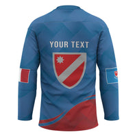 Personalized Italy Molise Hockey Jersey Flag Style - Wonder Print Shop
