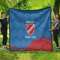 Personalized Italy Molise Quilt Flag Style - Wonder Print Shop