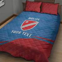 Personalized Italy Molise Quilt Bed Set Flag Style - Wonder Print Shop