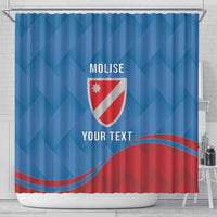 Personalized Italy Molise Shower Curtain Flag Style - Wonder Print Shop