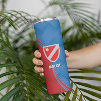 Personalized Italy Molise Skinny Tumbler Flag Style - Wonder Print Shop