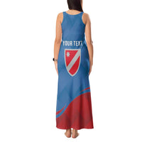 Personalized Italy Molise Tank Maxi Dress Flag Style LT19