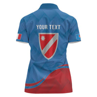 Personalized Italy Molise Women Polo Shirt Flag Style LT19