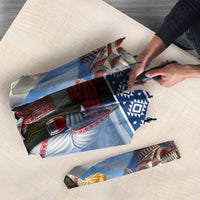 Serbia Christmas Wolf Umbrella Vuk Serbian Mascot - Wonder Print Shop