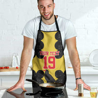 Custom Flintshire Wales Apron Coat Of Arms with Heraldic Flag - Wonder Print Shop