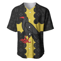 Custom Flintshire Wales Baseball Jersey Coat Of Arms with Heraldic Flag - Wonder Print Shop