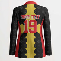 Custom Flintshire Wales Blazer Coat Of Arms with Heraldic Flag - Wonder Print Shop