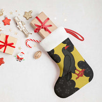 Custom Flintshire Wales Christmas Stocking Coat Of Arms with Heraldic Flag - Wonder Print Shop