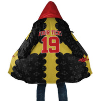 Custom Flintshire Wales Cloak Coat Of Arms with Heraldic Flag - Wonder Print Shop