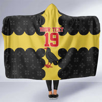 Custom Flintshire Wales Hooded Blanket Coat Of Arms with Heraldic Flag - Wonder Print Shop