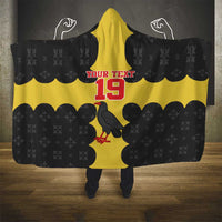 Custom Flintshire Wales Hooded Blanket Coat Of Arms with Heraldic Flag - Wonder Print Shop