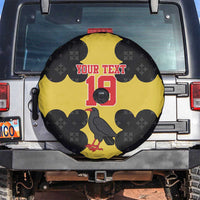 Custom Flintshire Wales Spare Tire Cover Coat Of Arms with Heraldic Flag - Wonder Print Shop