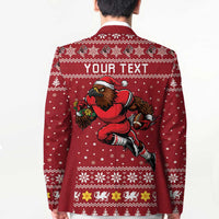 Personalized Radnorshire Wales Christmas Blazer Red-Tailed Hawk Rugby - Wonder Print Shop