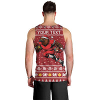 Personalized Radnorshire Wales Christmas Men Tank Top Red-Tailed Hawk Rugby - Wonder Print Shop