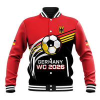 Custom Germany Football Baseball Jacket Deutschland World Champion 2026 - Wonder Print Shop