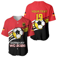 Custom Germany Football Baseball Jersey Deutschland World Champion 2026 - Wonder Print Shop