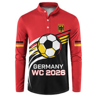 Custom Germany Football Button Sweatshirt Deutschland World Champion 2026 - Wonder Print Shop