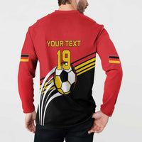Custom Germany Football Button Sweatshirt Deutschland World Champion 2026 - Wonder Print Shop