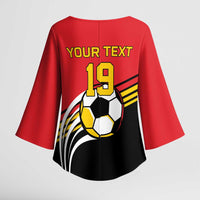 Custom Germany Football Kimono Sleeve Blouse Deutschland World Champion 2026 - Wonder Print Shop