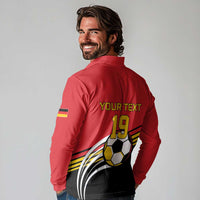 Custom Germany Football Long Sleeve Polo Shirt Deutschland World Champion 2026 - Wonder Print Shop
