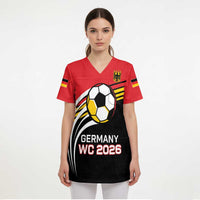 Custom Germany Football Scrub Top Deutschland World Champion 2026 - Wonder Print Shop