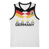 Custom World Football 2026 Germany Basketball Jersey Deutschland 4-Time Champions - Wonder Print Shop
