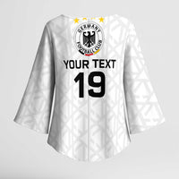 Custom World Football 2026 Germany Kimono Sleeve Blouse Deutschland 4-Time Champions - Wonder Print Shop