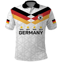 Custom World Football 2026 Germany Polo Shirt Deutschland 4-Time Champions - Wonder Print Shop