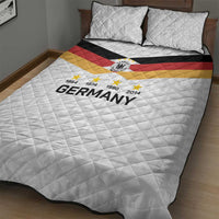 World Football 2026 Germany Quilt Bed Set Deutschland 4-Time Champions - Wonder Print Shop