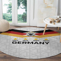 World Football 2026 Germany Round Carpet Deutschland 4-Time Champions - Wonder Print Shop