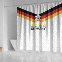 World Football 2026 Germany Shower Curtain Deutschland 4-Time Champions - Wonder Print Shop